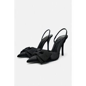ZARA BOW HEEL SHOES